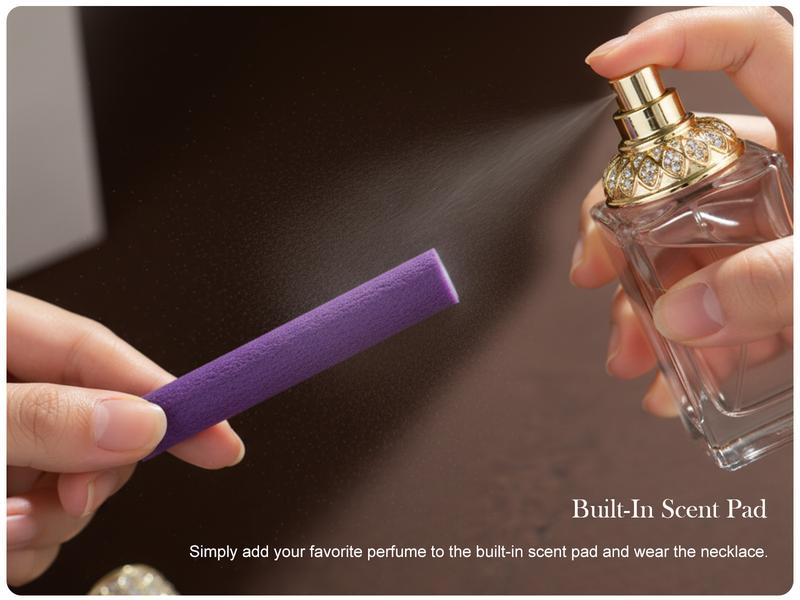 BeakUp™ 14K Gold-Plated Bullet Aroma Necklace