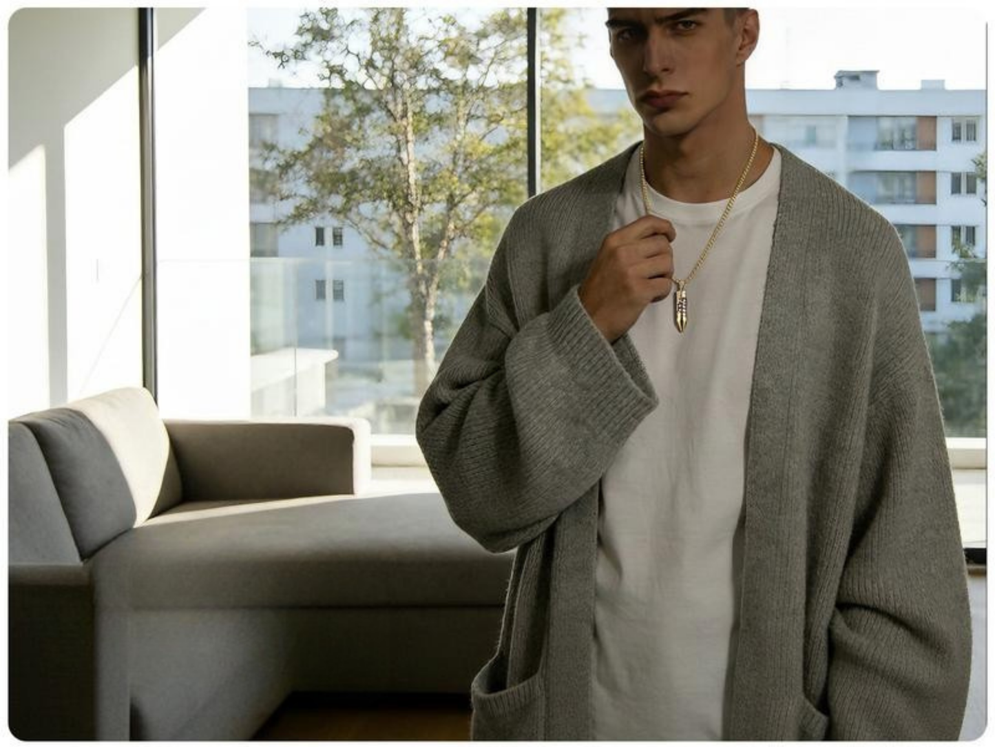 BeakUp™ 14K Gold-Plated Bullet Aroma Necklace