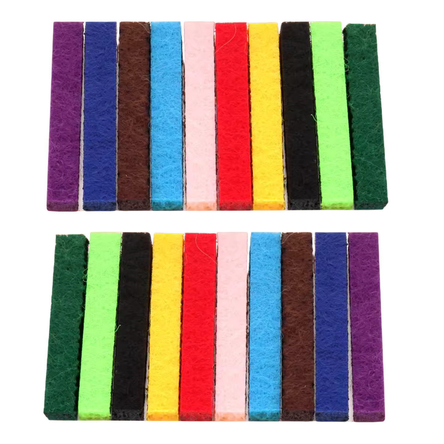 x20 Colorful Cotton Heads