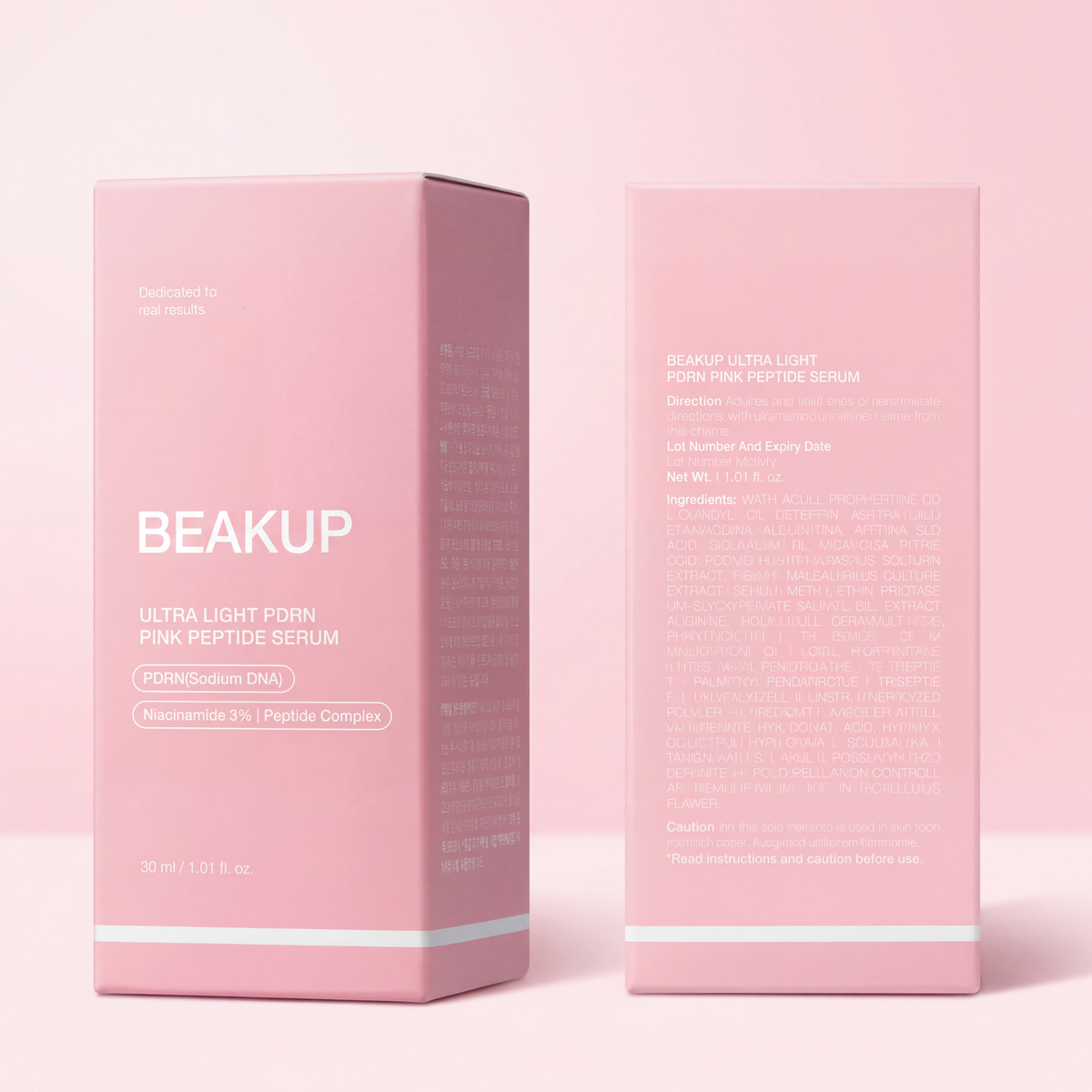 BEAKUP — Ultra Light Salmon DNA PDRN Peptide Glow Serum