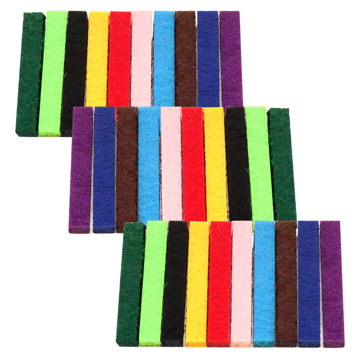 x30 Colorful Cotton Heads