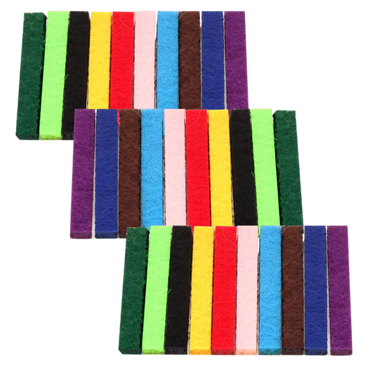 x30 Colorful Cotton Heads