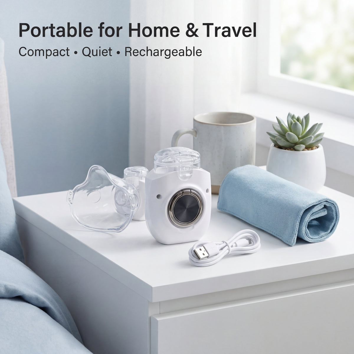 BeakUp™ Ultrasonic Mesh Nebulizer